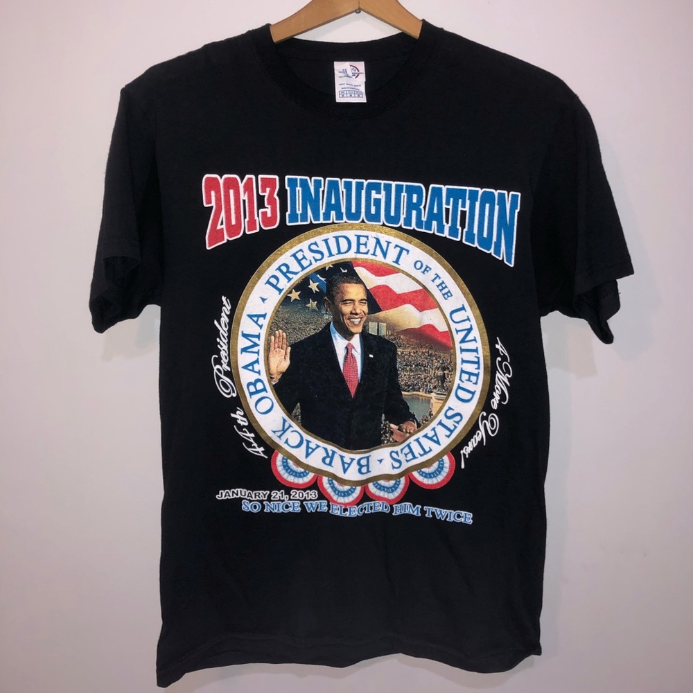 2013 PRESIDENT BARACK OBAMA INAUGURATION
2 sided design (front&back)
Medium